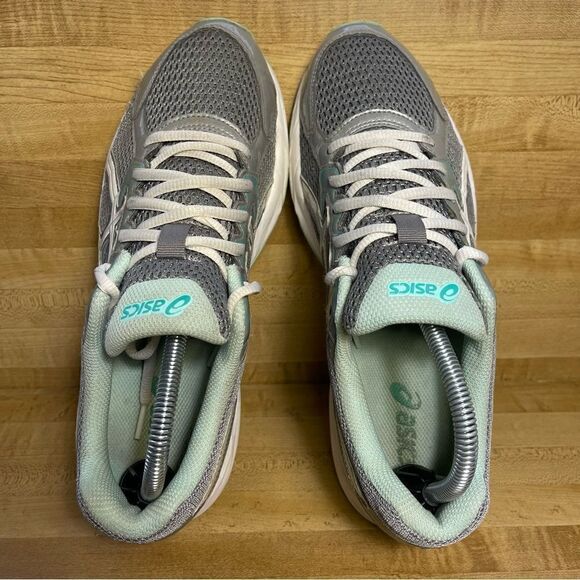 Asics Gel-Contend 3 (T5G5Q) Grey Green Women's Running Walking Size 10 D - Picture 4 of 6